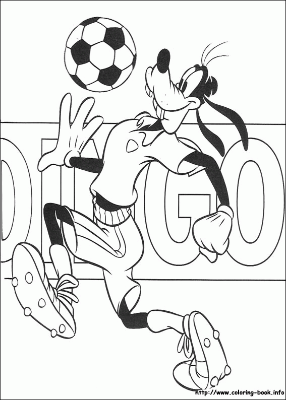 Goofy kolorowanki